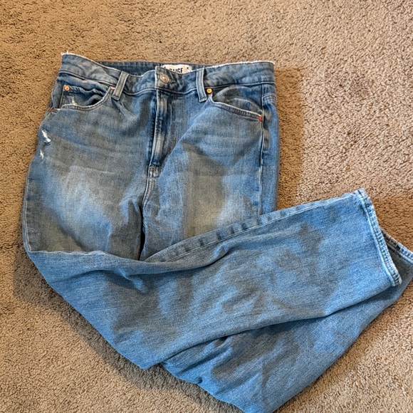 PAIGE Women's Light Blue Straight Ankle Jeans - Picture 2 of 4